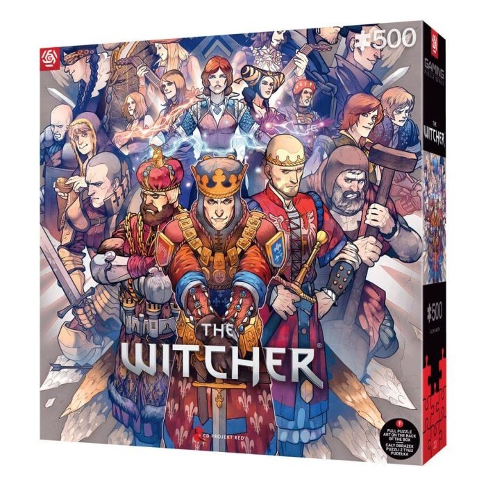 Good Loot Puzzle The Witcher Northern Realms Puzzel 500