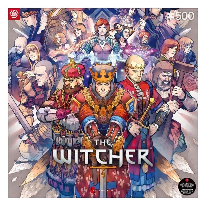 Good Loot Puzzle The Witcher Northern Realms Puzzel 500