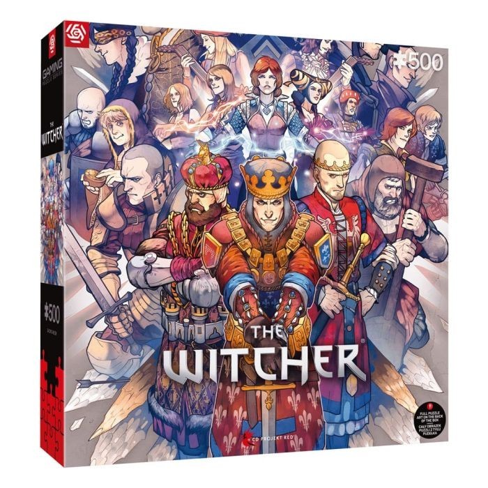 Good Loot Puzzle The Witcher Northern Realms Puzzel 500