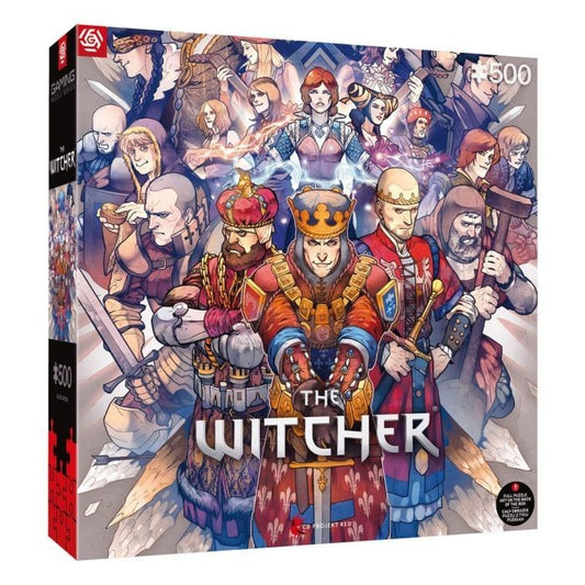 Good Loot Puzzle The Witcher Northern Realms Puzzel 500