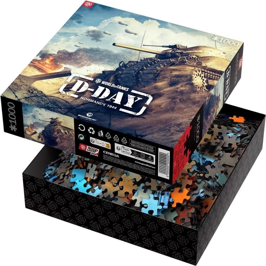 Good Loot Puzzle World of Tanks D-Day Normandy 1944 Puzzel 1000