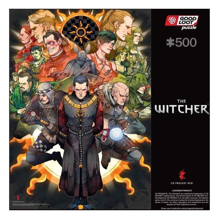 Good Loot Puzzle The Witcher Nilfgaard Puzzel 500