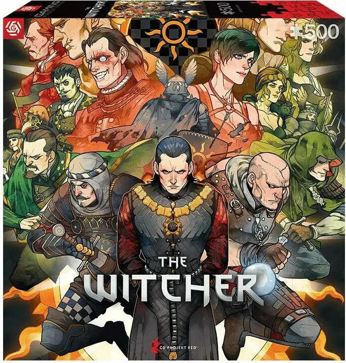Good Loot Puzzle The Witcher Nilfgaard Puzzel 500