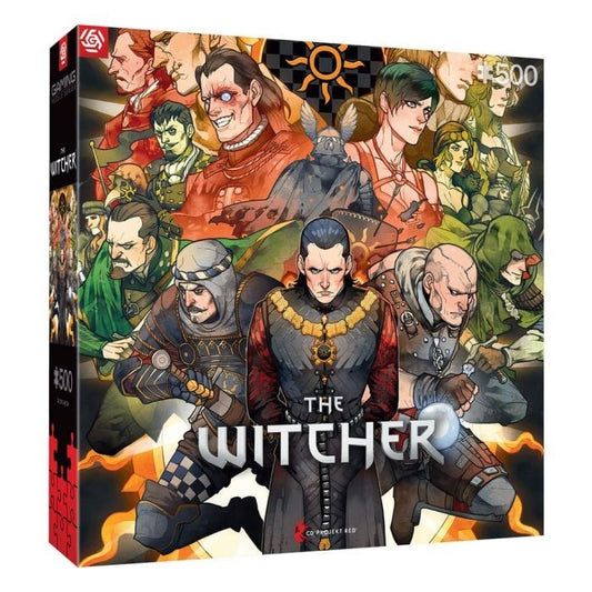 Good Loot Puzzle The Witcher Nilfgaard Puzzel 500