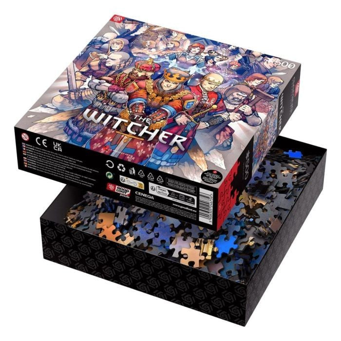 Good Loot Puzzle The Witcher Northern Realms Puzzel 500
