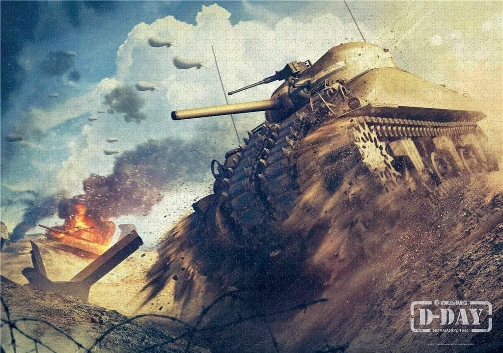 Good Loot Puzzle World of Tanks D-Day Normandy 1944 Puzzel 1000