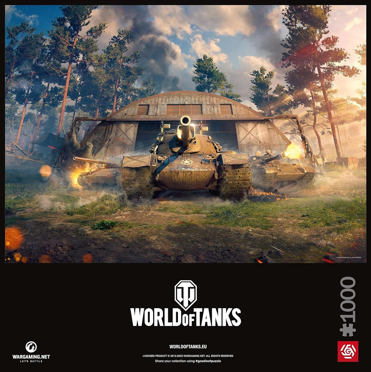 Good Loot Puzzle World of Tanks Roll out Puzzel 1000