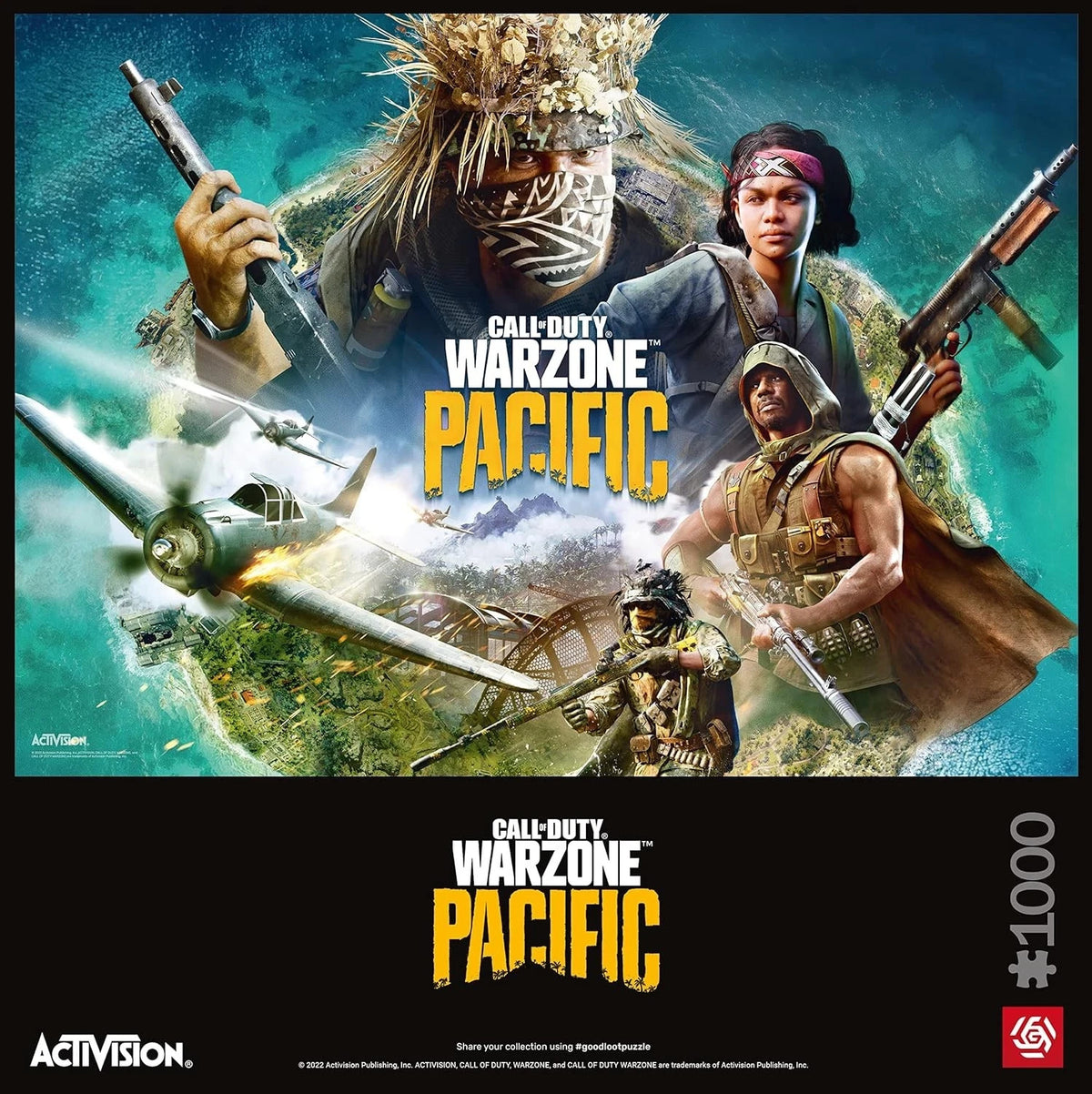 Good Loot Puzzle Call of Duty Warzone Pacific 1000