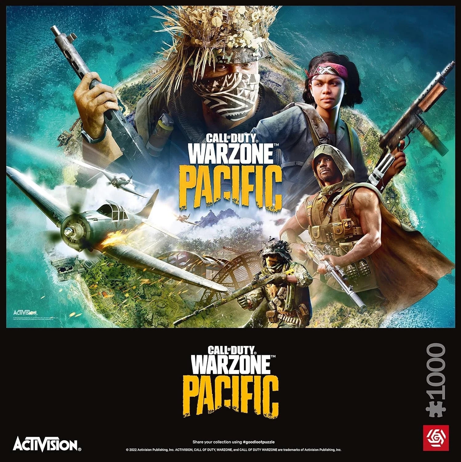Good Loot Puzzle Call of Duty Warzone Pacific 1000