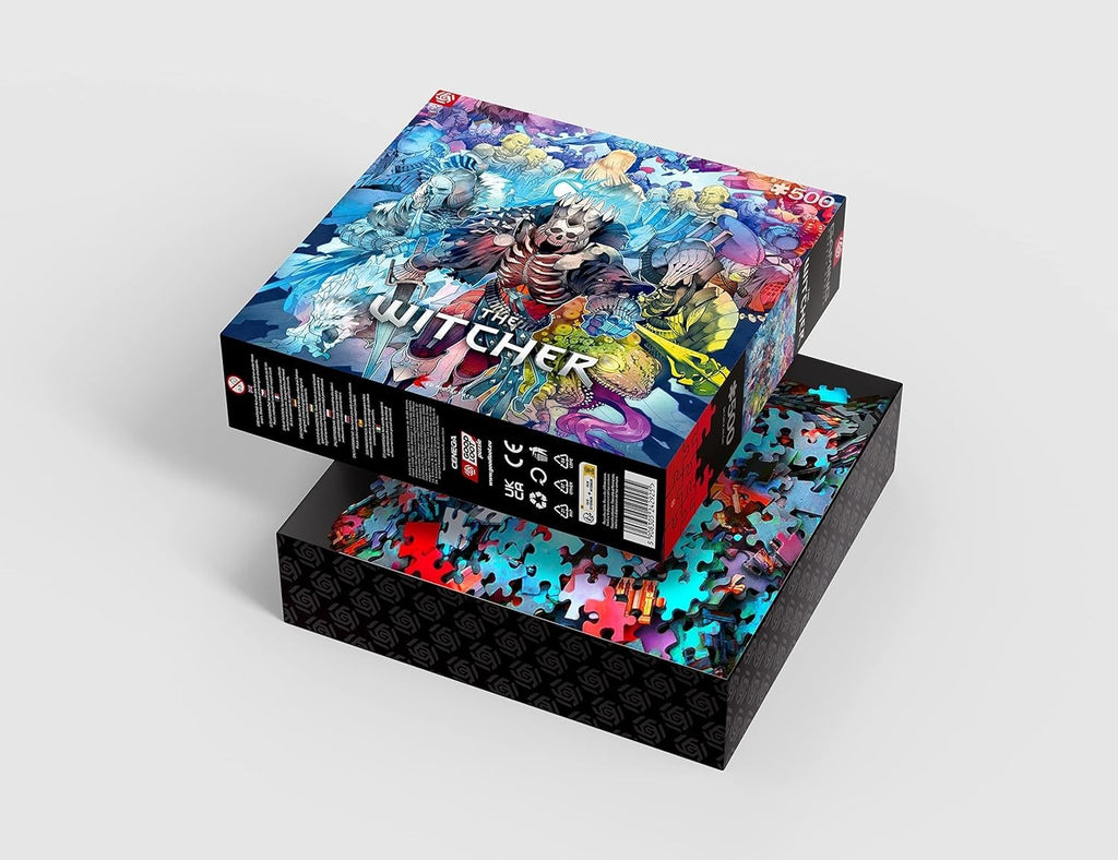 Good Loot Puzzle The Witcher Monster Faction Puzzel 500