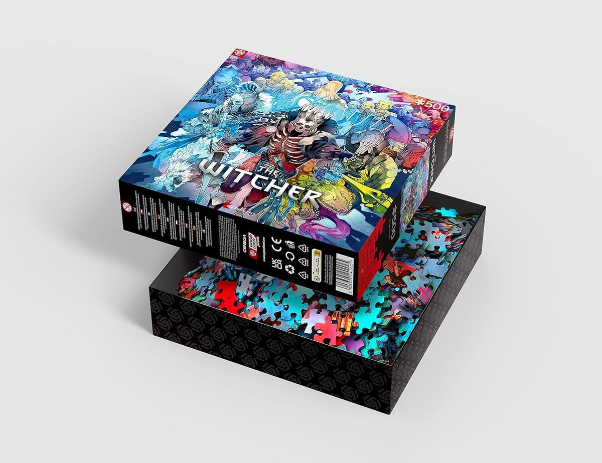 Good Loot Puzzle The Witcher Monster Faction Puzzel 500