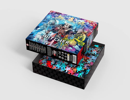 Good Loot Puzzle The Witcher Monster Faction Puzzel 500
