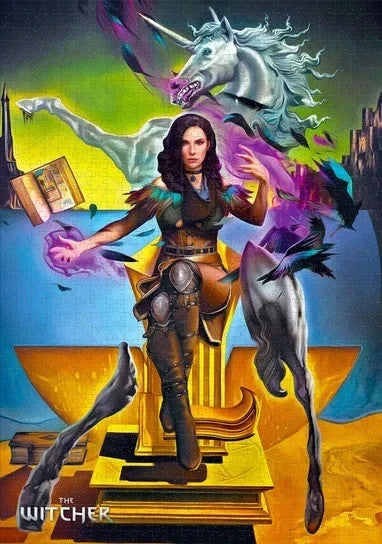Good Loot Puzzle The Witcher Yennefer and Salvador Dali Puzzel 1000