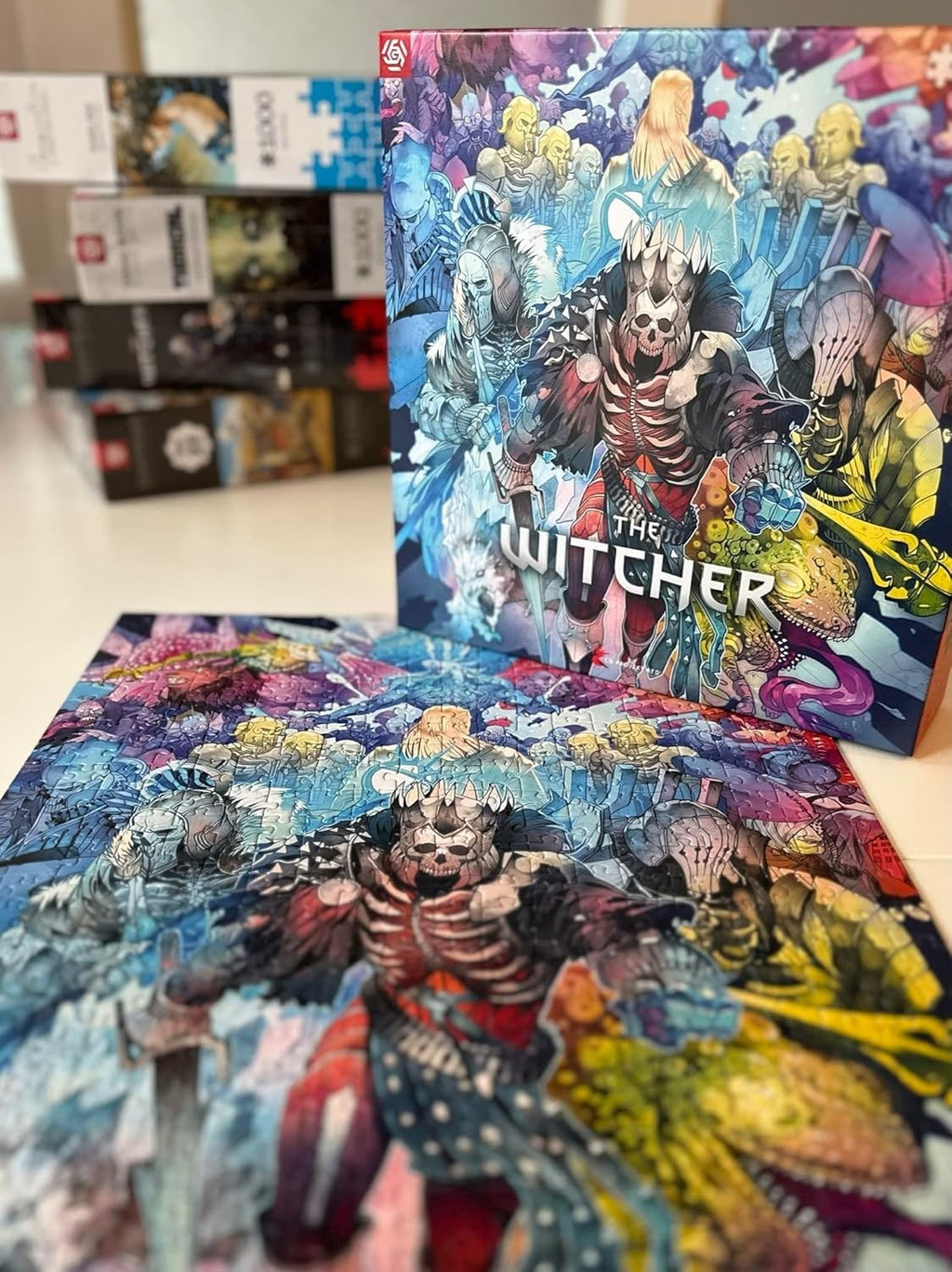 Good Loot Puzzle The Witcher Monster Faction Puzzel 500