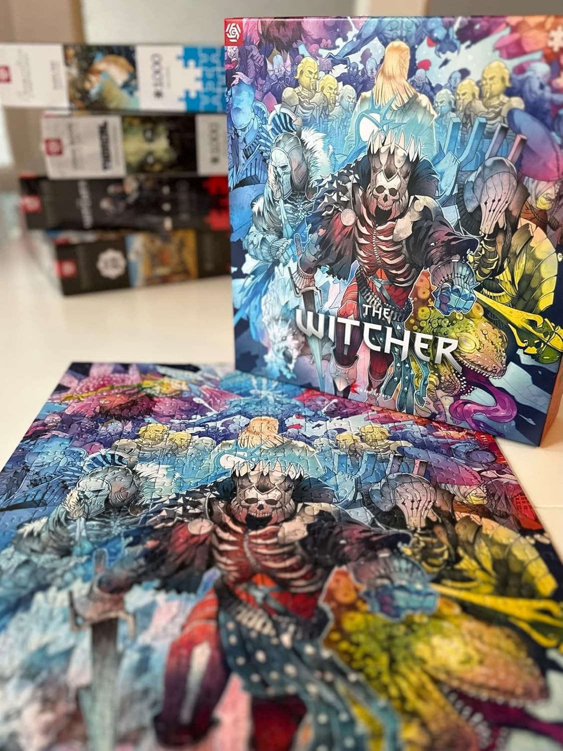 Good Loot Puzzle The Witcher Monster Faction Puzzel 500