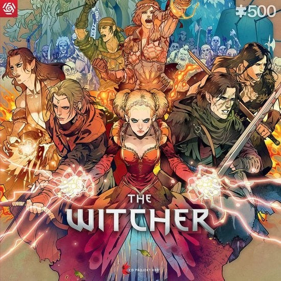 Good Loot Puzzle The Witcher Scoia'tael Puzzel 500