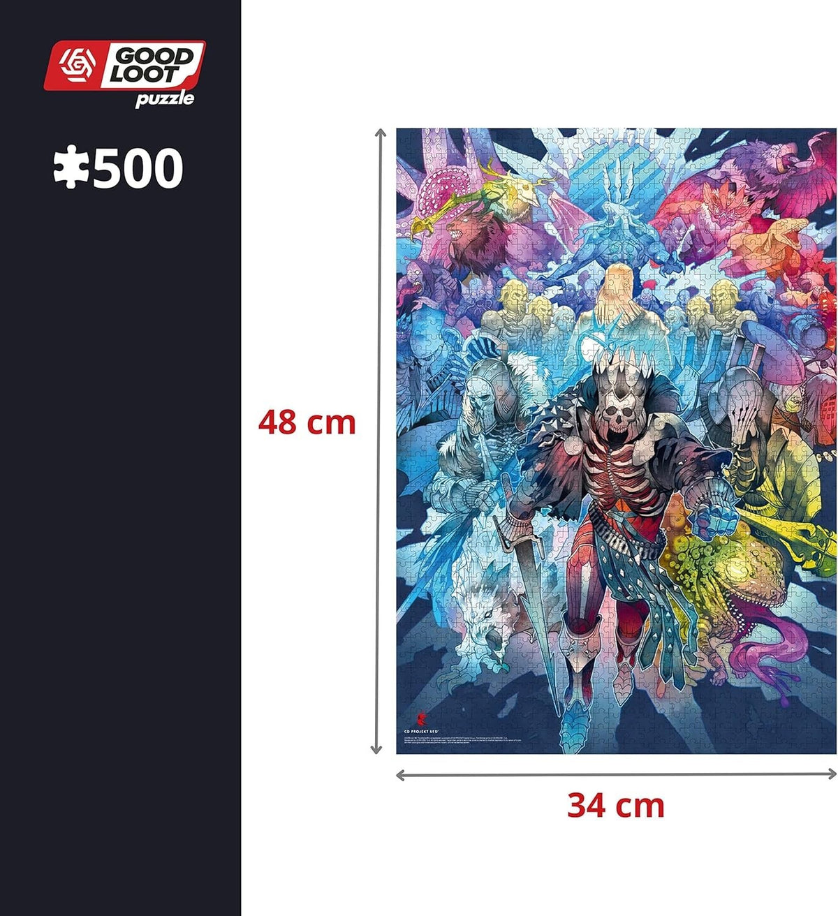 Good Loot Puzzle The Witcher Monster Faction Puzzel 500