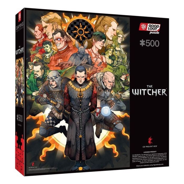 Good Loot Puzzle The Witcher Nilfgaard Puzzel 500