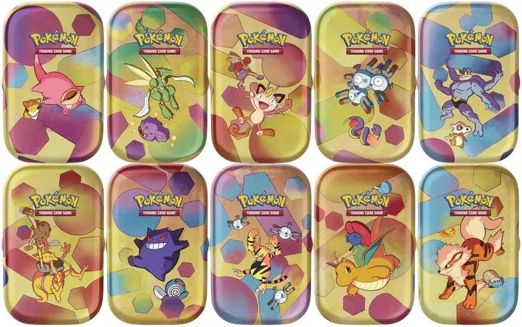 Pokemon TCG: S&V: 151 Mini Tin Display (10 Tins)