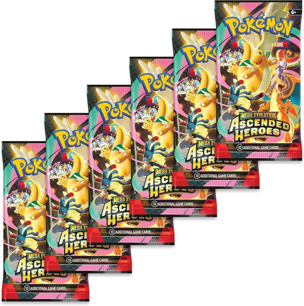 Pokemon TCG: ME 2.5 (Mega Evolutions) Ascended Heroes Booster Bundle